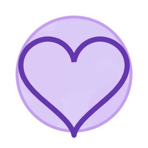 Icon Heart Lavender