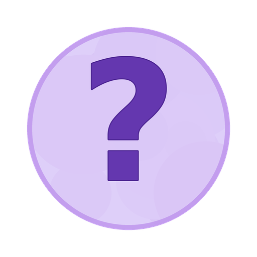Icon Question Lavender